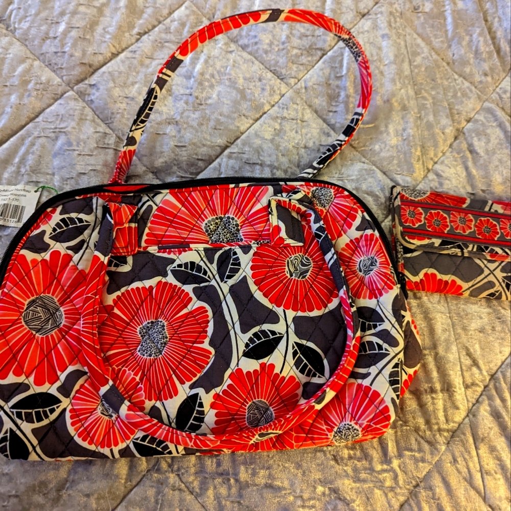 Vera Bradley Cherry Blossom bag and wallet